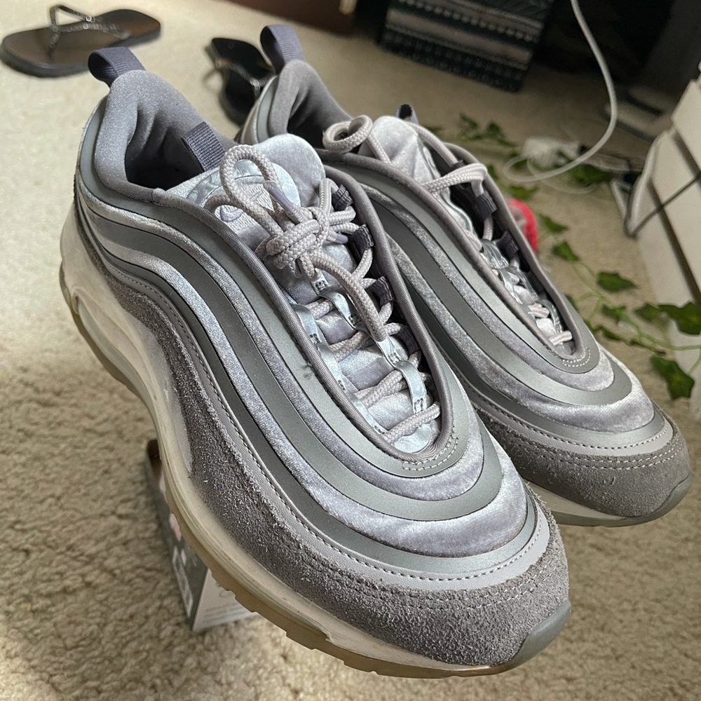 Nike Air Max 97 Silver/Grey Velour